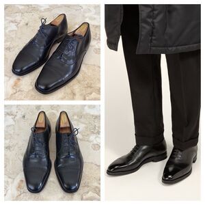 Bally Cap Toe Leather Oxfords Mint Condition $2,050 New